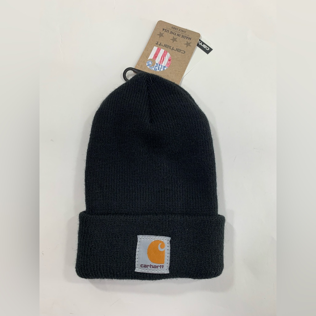 Carhartt Baby Toddler Black Beanie Hat
